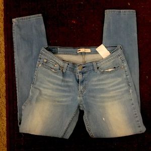 Light skinny leg 501 Womens jeans